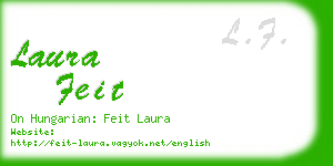 laura feit business card